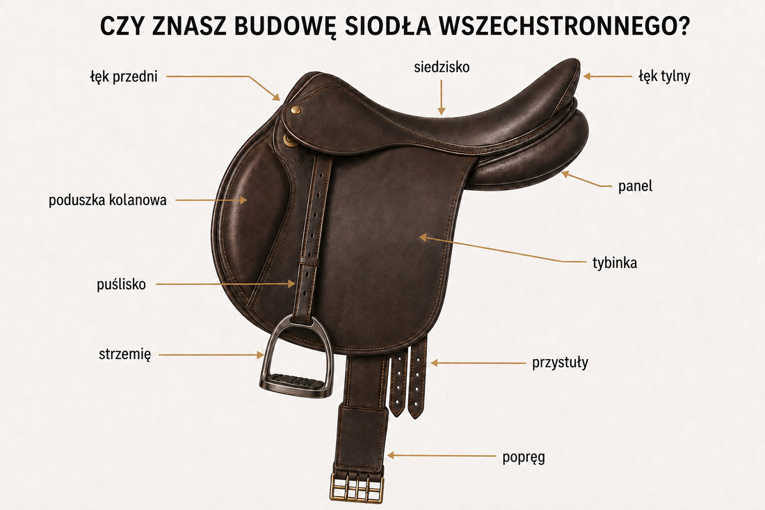Budowa siodła wszechstronnego - podstawowe ciekawostki