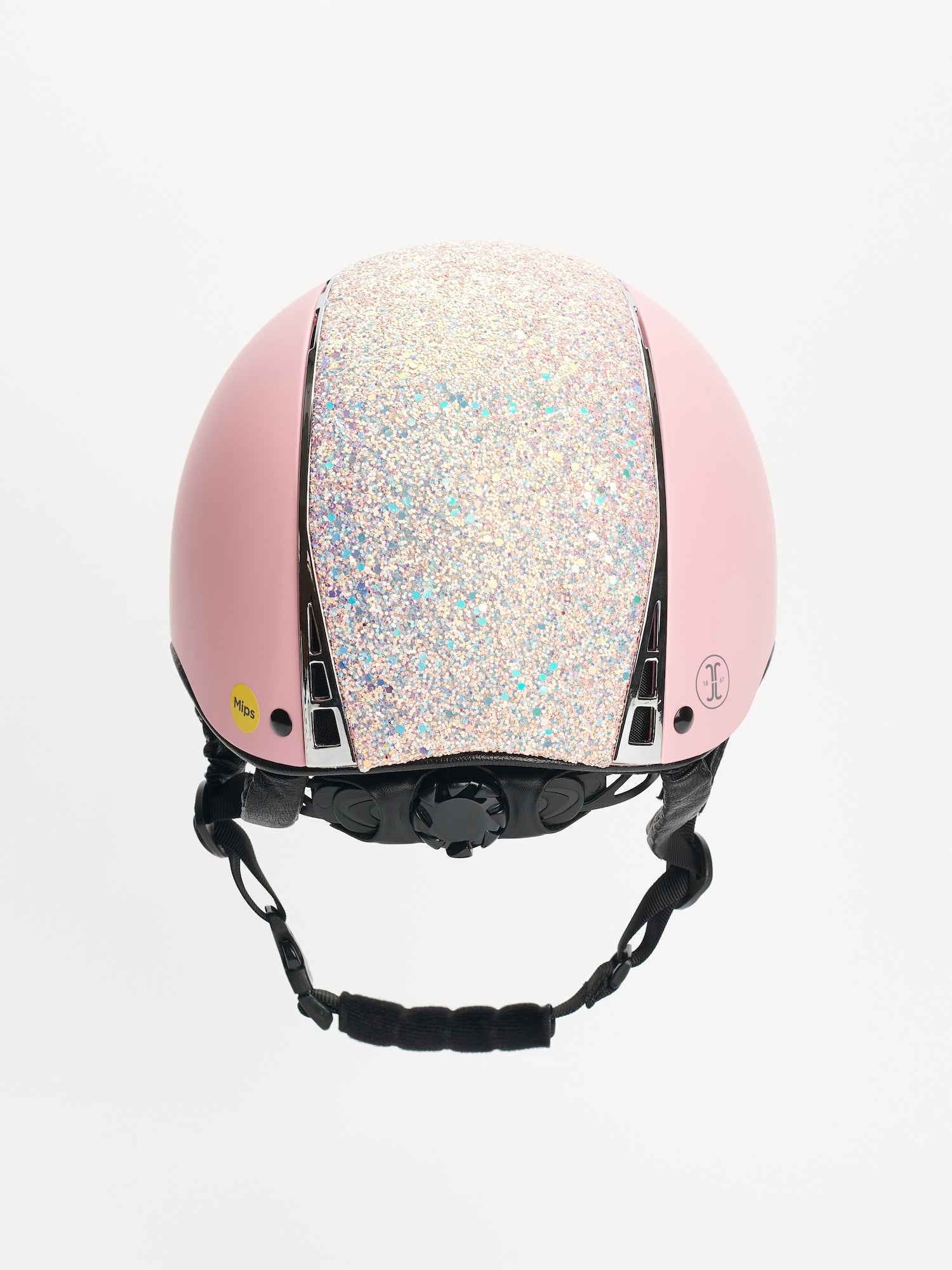 JACSON kask jeździecki Philly Mips PINK/SPARKLE