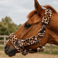 GLAMOUR PANTERKA Kantar futerkowy dla konia typu Teddy